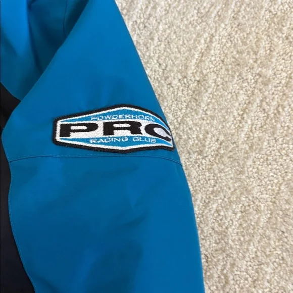 Spyder Blue and Black Ski Race Jacket - Picture 4 of 8